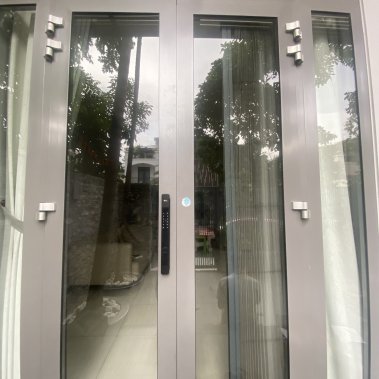 Khóa thông minh tự động cửa nhôm sắt chống nước DEMAX SL801 BL APP WIFI