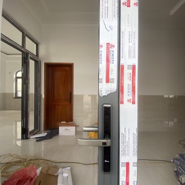 Khóa thông minh cửa nhôm sắt chống nước DEMAX EL588 AG