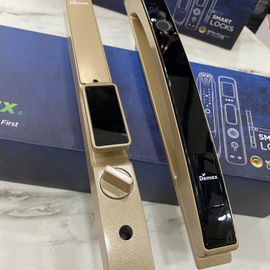 Khóa thông minh tự động cửa nhôm sắt chống nước DEMAX SL802 CG APP/ REMOTE