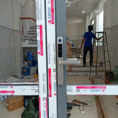 Khóa thông minh cửa nhôm sắt chống nước DEMAX EL101 SV