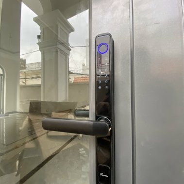 Khóa thông minh cửa nhôm sắt chống nước DEMAX EL-C103 SB APP