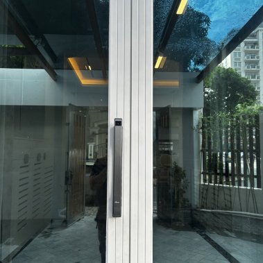 Khóa thông minh nhận diện khuôn mặt cửa nhôm sắt - chống nước DEMAX EL902 GS APP + REMOTE