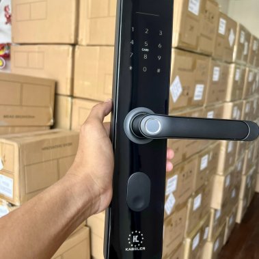 Khóa điện tử Kassler KL- 696 BLACK APP TTLOCK WIFI