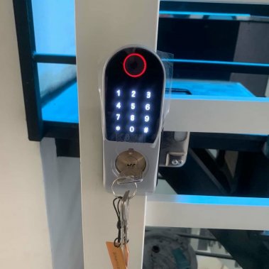 Khoá cổng Kaimi CS101 - vân tay 1 mặt