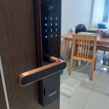 Khóa vân tay Kaimi BTM101 - Màu viền đồng