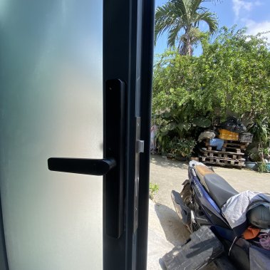 Khóa thông minh cửa nhôm sắt chống nước DEMAX SL501 JP