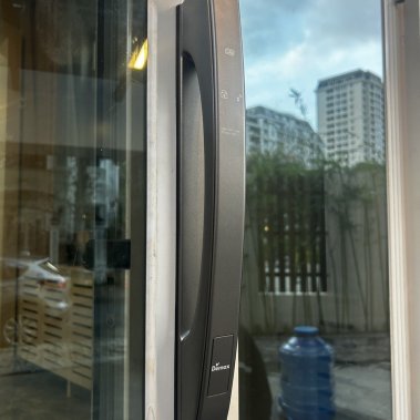 Khóa thông minh nhận diện khuôn mặt Face ID cho cửa nhôm sắt DEMAX EL902 GS APP WIFI - chống nước