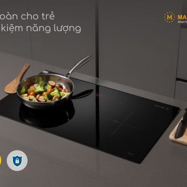 Bếp điện từ kết hợp 1 từ 1 hồng ngoại Malloca MIR 772