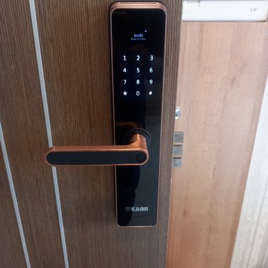 Khóa vân tay Kaimi BTM101 - Màu viền đồng