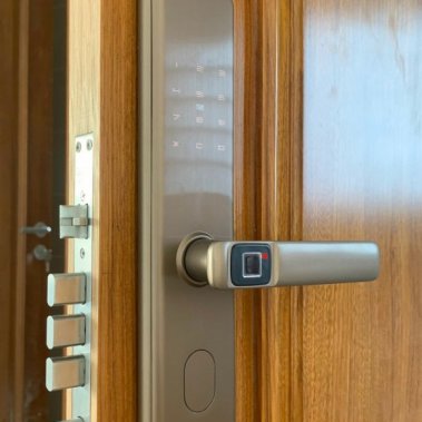 Khóa vân tay Bosch ID 30B EU AMBER GOLD APP (Màu vàng đồng)