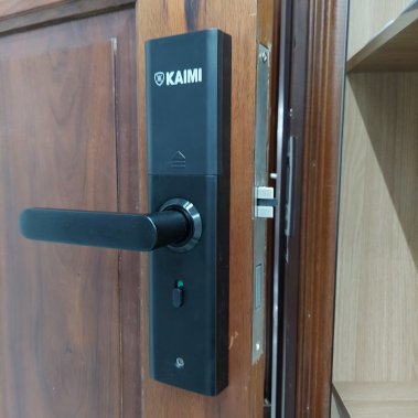 Khóa vân tay Kaimi S12 - Viền đồng