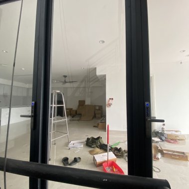 Khóa thông minh cửa nhôm sắt chống nước DEMAX EL101 SV