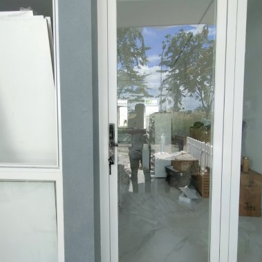 Khóa thông minh cửa nhôm sắt chống nước DEMAX EL588 AG