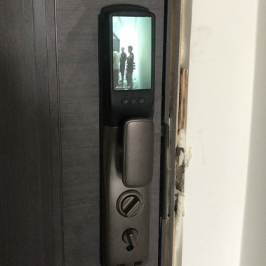 Khóa thông minh nhận diện khuôn mặt Face ID - camera màn hình chuông DEMAX EL918 AC