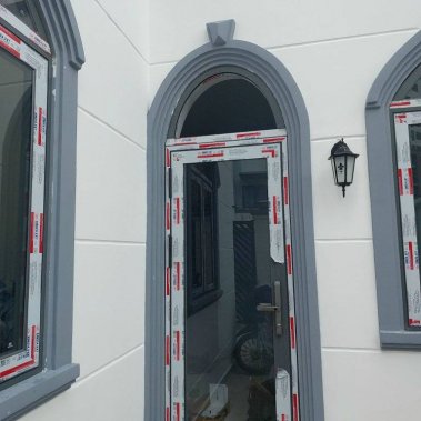 Khóa vân tay cửa nhôm Kaimi CN108 Màu bạc - Tay nắm