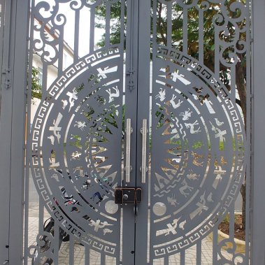 Khoá vân tay cửa cổng chống nước Hubert HB CC I3 EU