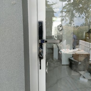 Khóa thông minh cửa nhôm sắt chống nước DEMAX EL688 AG APP WIFI