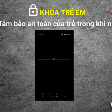 Bếp từ đơn domino Malloca MDI 301