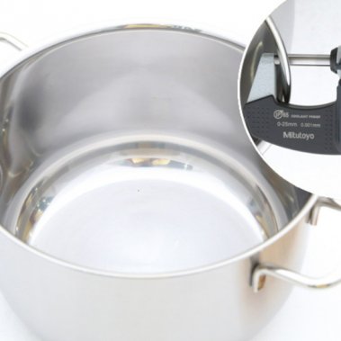 Bộ Nồi Inox Cao Cấp 5 Chiếc Fivestar Nắp Kính