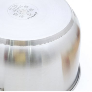 Bộ Nồi Inox Cao Cấp 5 Chiếc Fivestar Nắp Kính