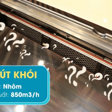 Bếp 4 từ kết hợp máy hút khói khử mùi Malloca HIH-904 SLIM