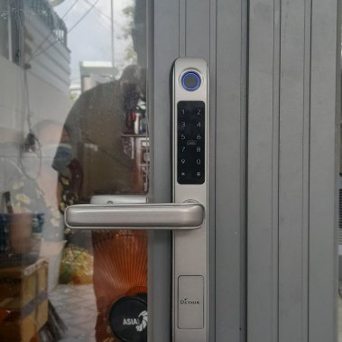 Khóa thông minh cửa nhôm sắt chống nước DEMAX EL101 SV APP WIFI