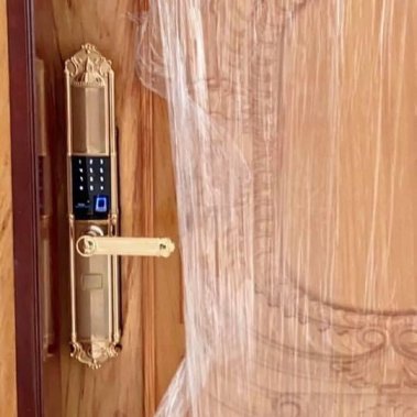 Khóa thông minh đại sảnh - biệt thự Demax SL822 GOLD APP