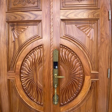 Khóa thông minh đại sảnh - biệt thự Demax SL886 GB - APP WIFI