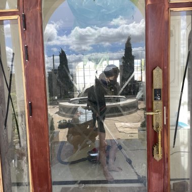 Khóa thông minh đại sảnh - biệt thự Demax SL886 GB - APP WIFI