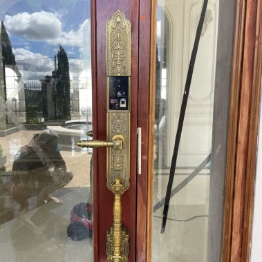 Khóa thông minh đại sảnh - biệt thự Demax SL886 GB - APP WIFI