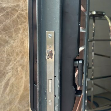 Khóa Thông Minh Cửa Nhôm Demax EL998 BN CNC – Nhận Diện Khuôn Mặt, Vân Tay, Camera, Chống Nước