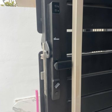 Khóa Thông Minh Cửa Nhôm Demax EL998 BN CNC – Nhận Diện Khuôn Mặt, Vân Tay, Camera, Chống Nước