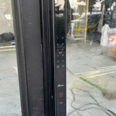 Khóa Thông Minh Cửa Nhôm Demax EL998 BN CNC – Nhận Diện Khuôn Mặt, Vân Tay, Camera, Chống Nước