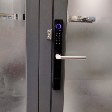 Khóa thông minh cửa nhôm sắt chống nước DEMAX EL-C102 AG
