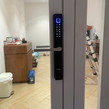 Khóa thông minh cửa nhôm sắt chống nước DEMAX EL-C102 AG APP