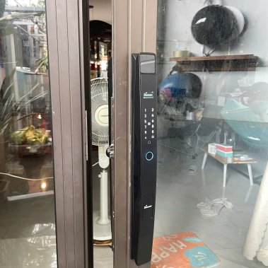 Khóa thông minh face ID cho cửa nhôm Demax EL-C905 SB