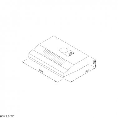 Máy hút khói khử mùi Malloca H342.6 TC / H342.7 TC / H342.9 TC