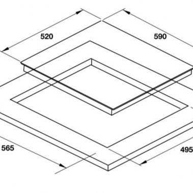 Bếp từ 3 vùng nấu HC-I603B Hafele 536.61.791