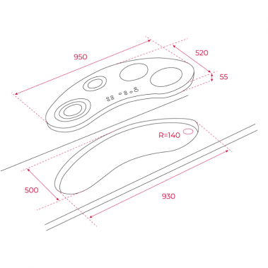 Bếp từ Teka IRC 9430 KS 10210162