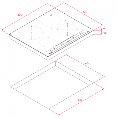 Bếp 4 từ Teka ITC 64630 BK MST - 112500023