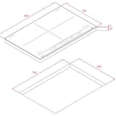 Bếp từ Teka IZF 88700 MST 112500029