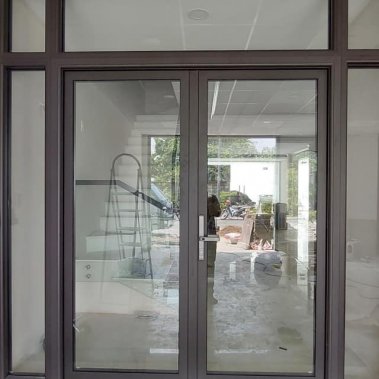 Khóa vân tay cửa nhôm Kaimi CN108 - Màu bạc