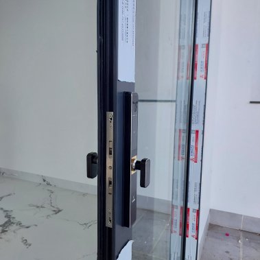 Khóa vân tay cửa nhôm Kaimi CN110 - Tay nắm