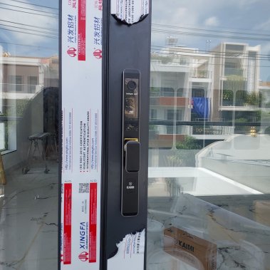 Khóa vân tay cửa nhôm Kaimi CN110 - Tay nắm