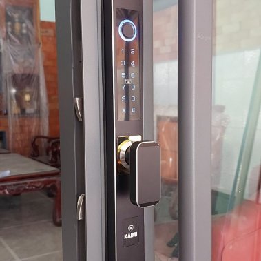 Khóa vân tay cửa nhôm Kaimi CN110 - Tay nắm