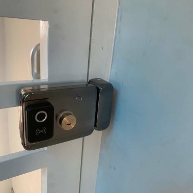 Khóa cửa cổng KAIMI CS101 - vân tay 2 mặt