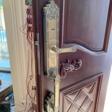 Khóa vân tay đại sảnh tân cổ điển Kaimi DS101