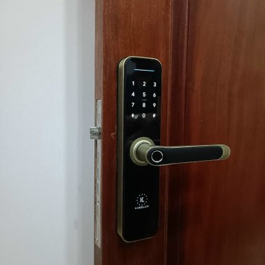 Khóa điện tử Kassler KL- 668 Red/ Green Bronze App TTLock Wifi