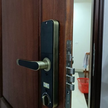 Khóa điện tử Kassler KL- 668 Red/ Green Bronze App TTLock Wifi