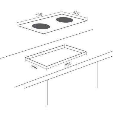  Bếp từ đôi Binova BI-307Plus - Sản phẩm khuyến mãi